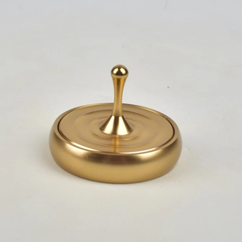 Stainless Steel Desktop Spinner Spinning Water Drop Tops Gift Adults Fingertip Toy Kids Anti Stress Desk Toys for Childrend | Игрушки и