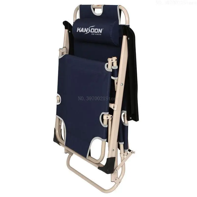 Быстроскладные наружные пляжные стулья складной офисный лежак с подлокотником