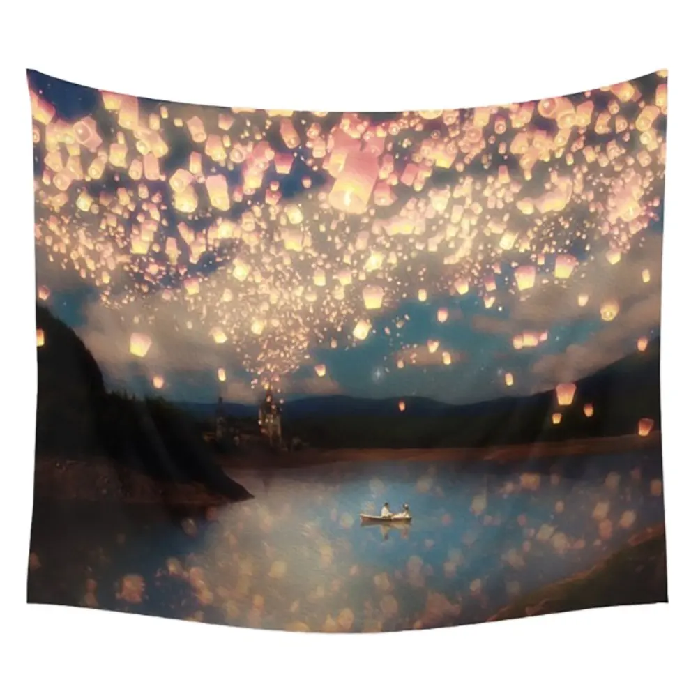 

Психоделический натуральный пасторальный стиль, подвесные настенные гобелены, квадратные хиппи, бохо цыганские