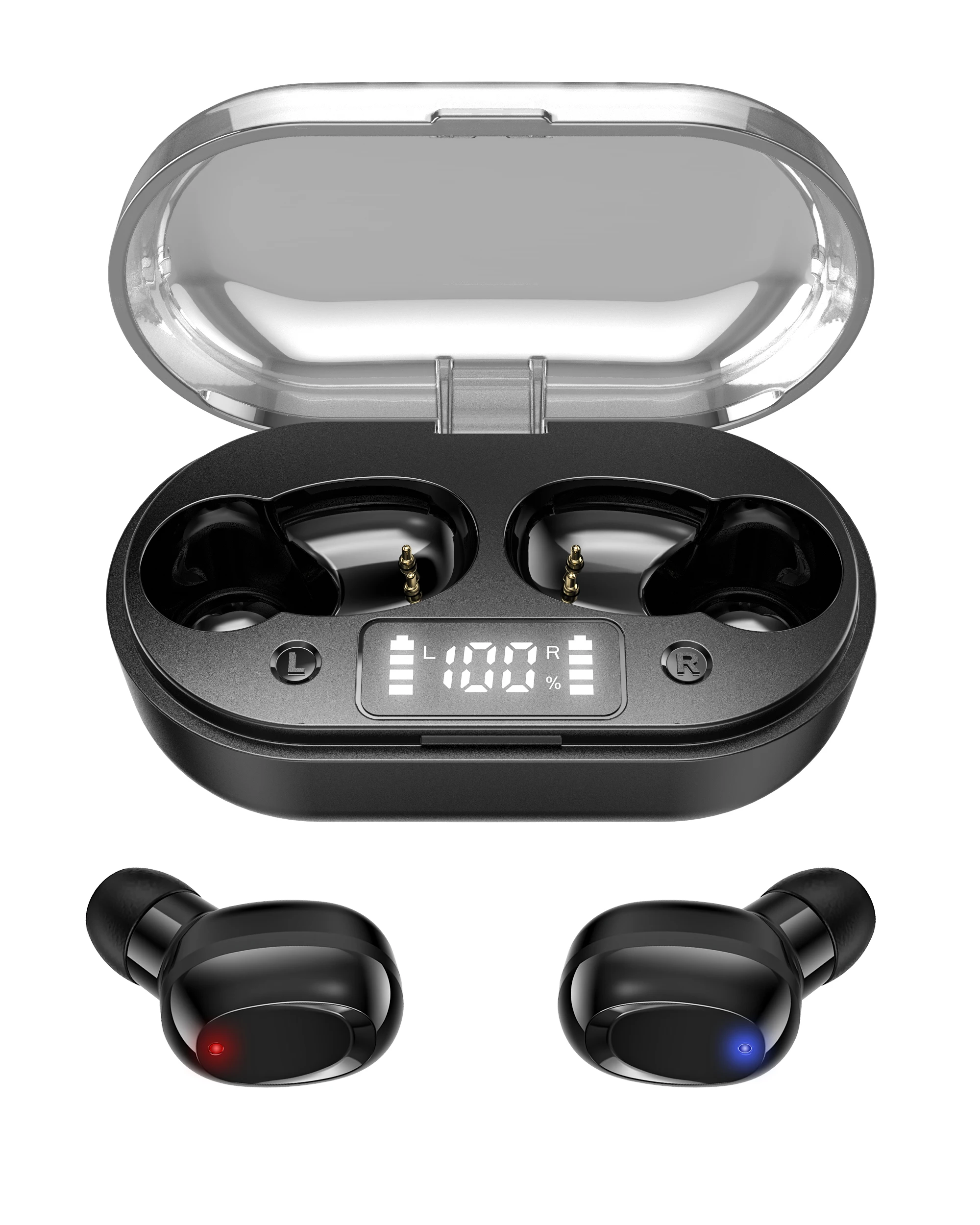 Наушники-вкладыши TWS с Беспроводной наушники-вкладыши Bluetooth 5 0 наушники зарядный