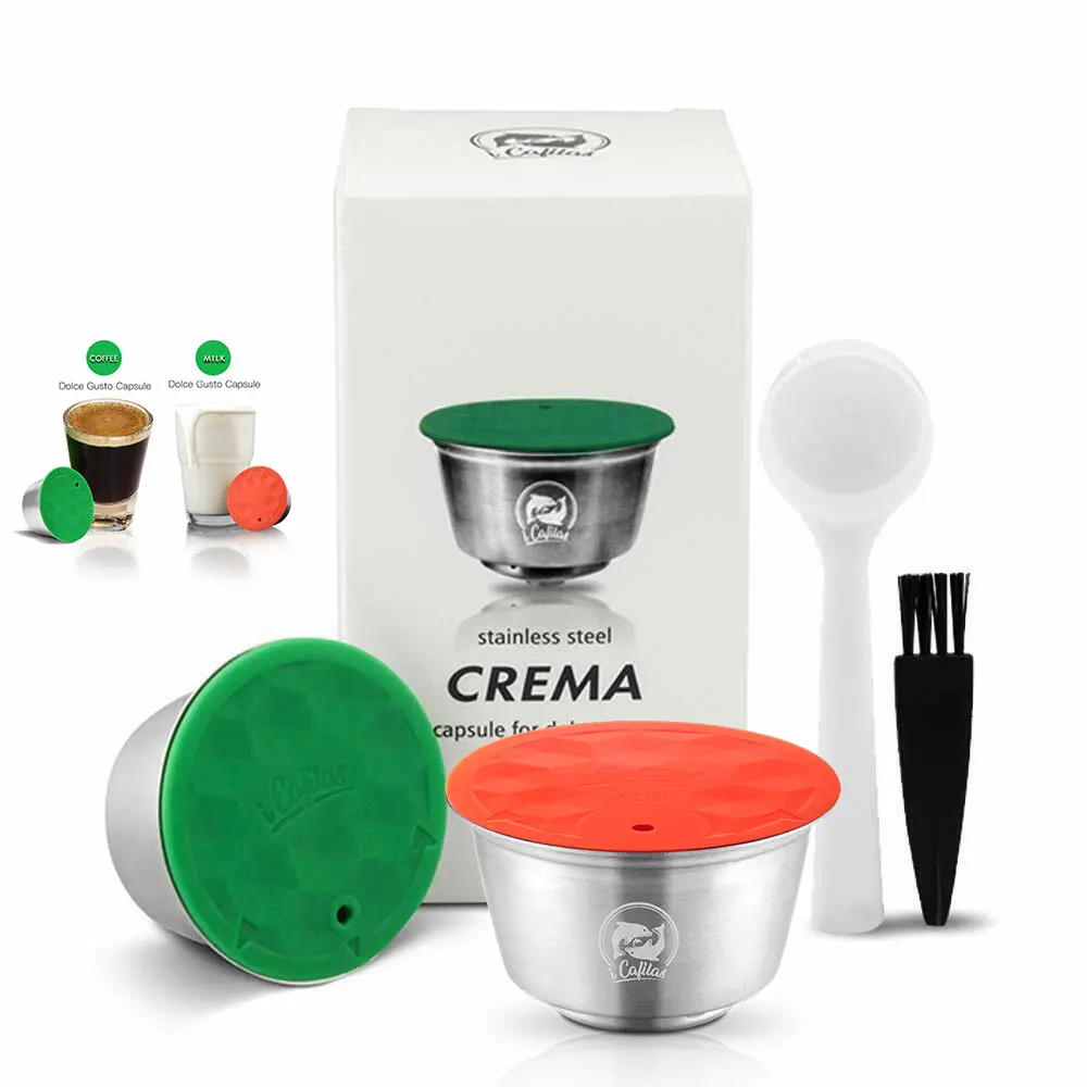 ICafilas молочные вспененные фильтры для Nescafe Dolce Gusto Aeroccino многоразовые кофейные