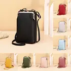 Популярные Модные маленькие сумки через плечо, сумка для мобильного телефона, многофункциональный регулируемый ремешок, 8 цветов, сумка через плечо из искусственной кожи для ежедневного использования