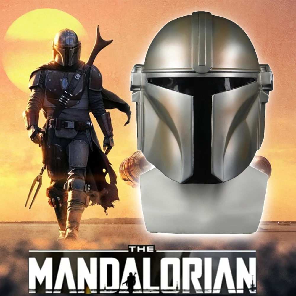 Disney ST Helmet The Mandalorian Cosplay Mask Soldier Warrior PVC Helmet Darth Vader Stormtrooper Prop