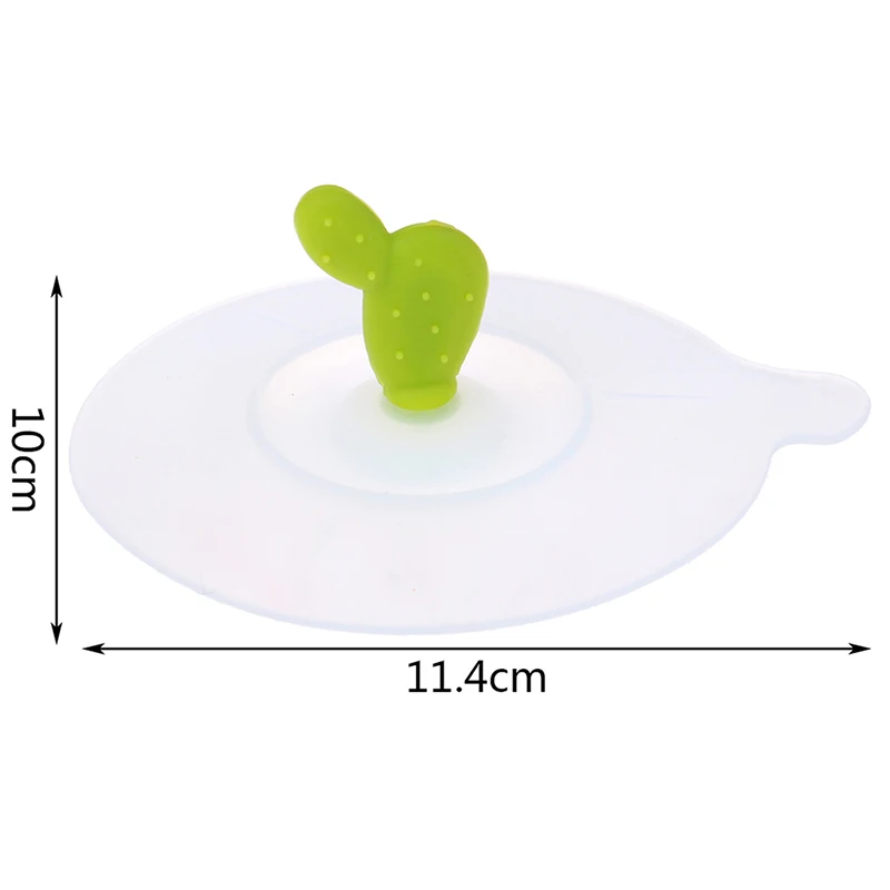 

10cm Kitchen Silicone Leakproof Cup Lids Anti-dust Bowl Cover Cup Seals Glass Mugs Cap Heat Resistant Reusable Sealed Cover