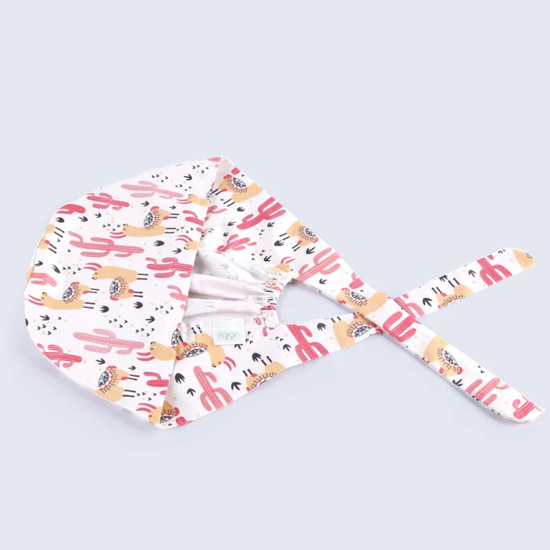 Унисекс хлопковая ветеринарная шапка для домашних животных салона красоты скраб