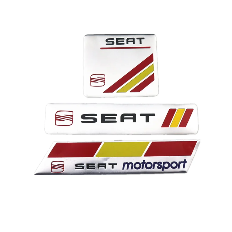 Автомобильные декоративные наклейки с логотипом 3D алюминиевая эмблема значок