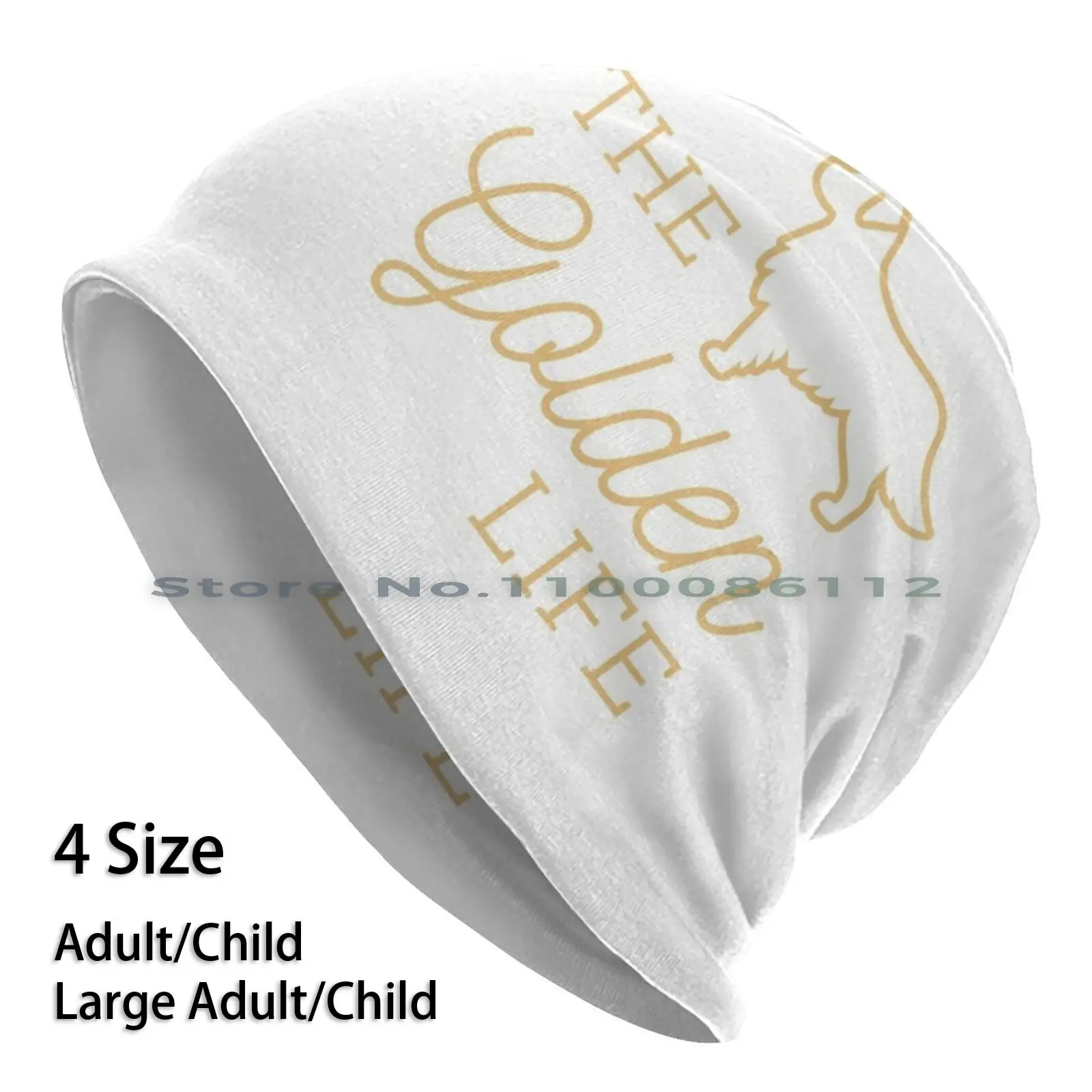 

The Golden Life Beanies Knit Hat Golden Life Golden Retriever Dog Care Happy Dog Doggy Dog Life Animal Dog Bestseller Pug Case