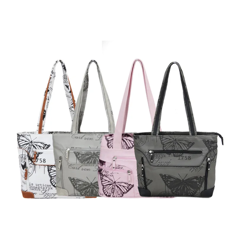 

Gagacia Women's Handbag Girls Fashion PU Leather Butterfly Printing Shoulder Bag Retro Messenger Crossbody Bags For Women Tote