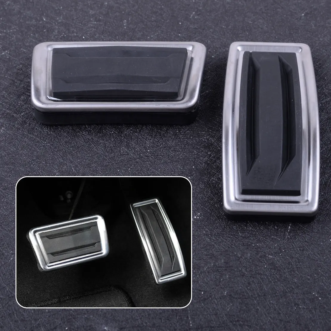 CITALL 2 шт. противоскользящая Автомобильная педаль без сверла газовая тормоза