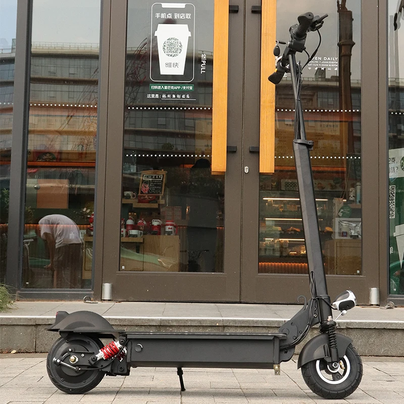 

No Tax 1000W 48V Electric Scooter 55km/h 10 Inch Adult Folding Electric Kick Scooter 60km Distance EU US Stock patinete eltrico