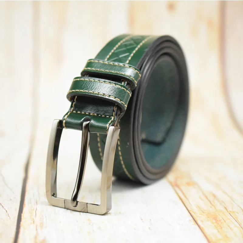 ремень мужской натуральная кожа Западный благоприятный Для мужчин сплава пряжки