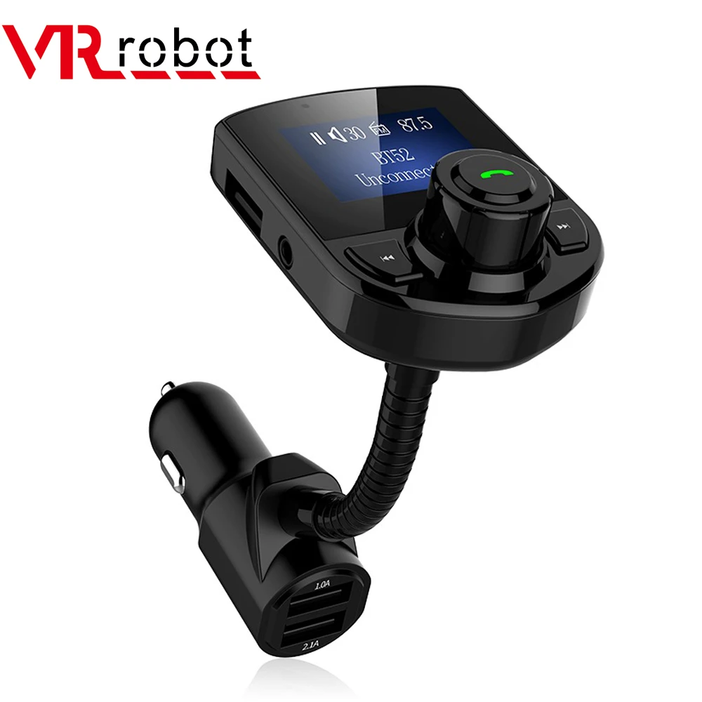 VR robot 3 5 мм Aux Аудио Автомобильный MP3 плеер fm-передатчик 1 44 дюймов ЖК-экран