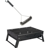 bbq grill cleaning brush 18 inch 12inch single head long handle wire grill cleaning barbecue brush grilling bbq tools