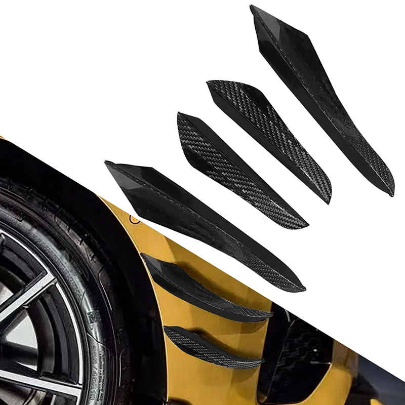 4 шт ножей воздуха наклейки для BMW 3 серии G20 G28 автомобильный передний бампер