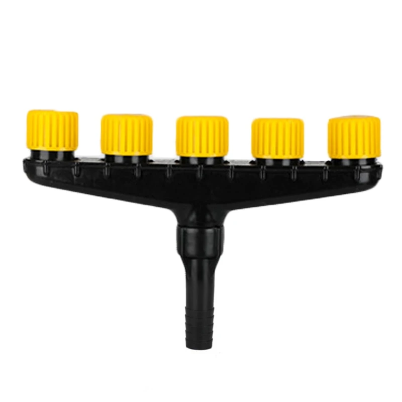 3/4/5/6 Heads Agriculture Atomizer Nozzles Lawn Garden Watering Hose Sprinklers Sprayer Shower Atomization Adjustable Size Au23 |