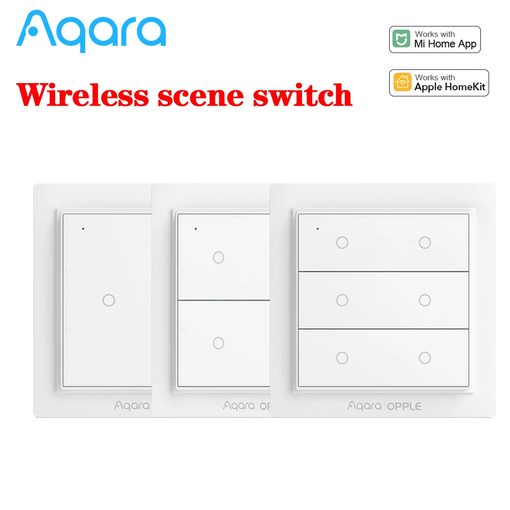 Aqara Opple Беспроводной Zigbee умный переключатель дистанционного Управление Smart Home