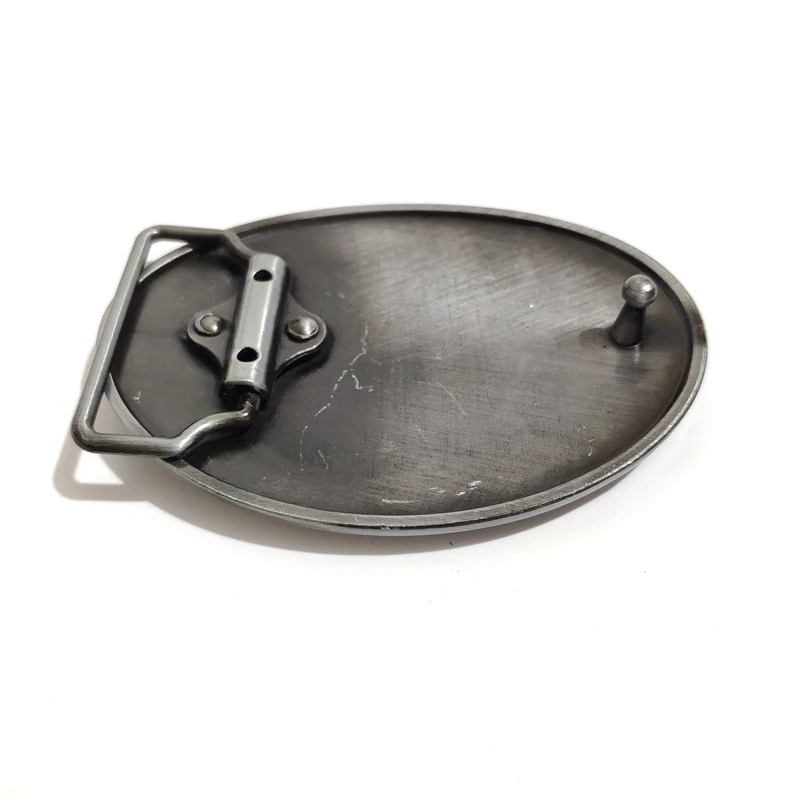 Пряжка для ремня мужская овальная металлическая ковбойская Цветочная пряжка в