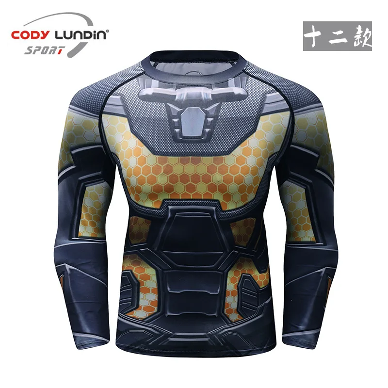 Спортивные колготки для мужчин новинка Стрейчевые Дышащие Беговые фитнес-одежда