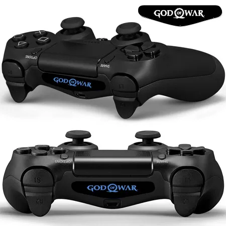 Ограниченная серия стикеров God Of War для PS4/PS4 Slim/PS4 PRO консоль и контроллер Обложка виниловая наклейка с подарком