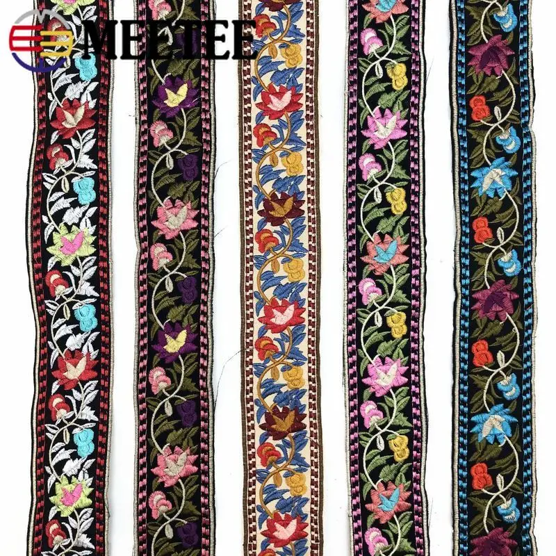 2 метра 5 см ретро вышитые тесемки этнические Швейные ленты для сумки