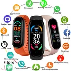 2021 глобальная версия M6 спортивные умные часы для мужчинженщин с пульсометром и монитором кровяного давления умные часы для Apple Xiaomi Android