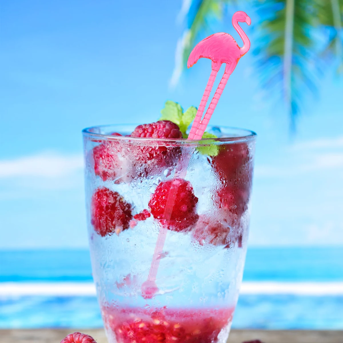 5 шт. одноразовые пластиковые палочки для перемешивания напитков|Палочки