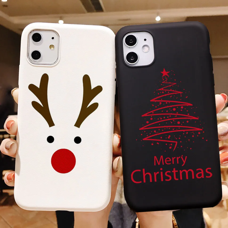 PUNQZY новогодний художественный чехол для iPhone 11 Pro MAX 7 6s 8 Plus X XR XS TPU силиконовый iphone 12