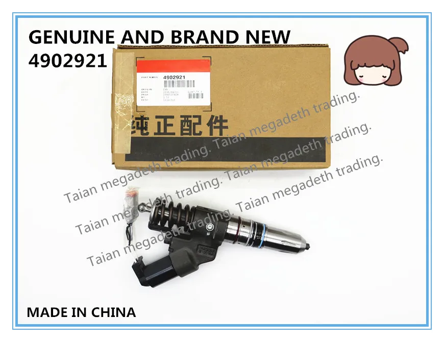 Подлинный и новый дизельный топливный инжектор 4902921 для двигателя ISM11