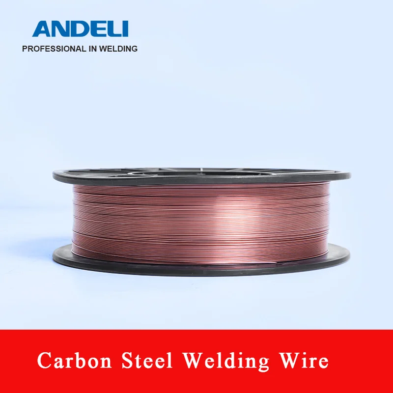 ANDELI Carbon Steel Welding Wire 0.8/1.0mm Gas Shielded Welding Wire 5KG MIG Welding Wires