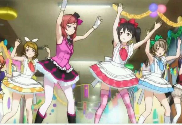 Kawaii аниме LoveLive костюм Лабрадора Ночная Ядзава Нико горничная Love Live вечерние