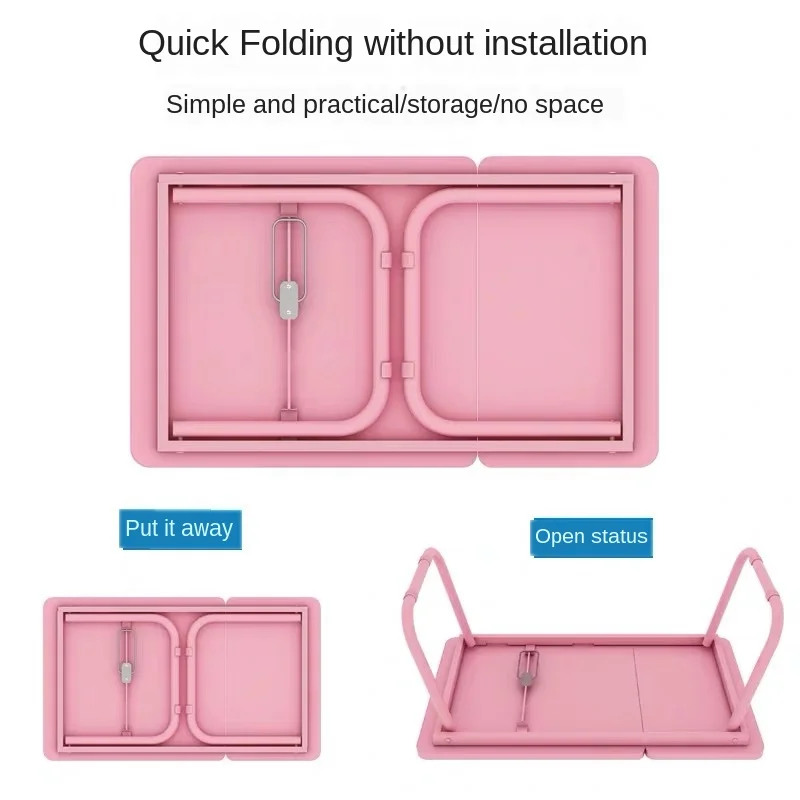 Factory Direct Adjustable Lifting Children Table Students Desktop Laptop Bed Desk Dormitory Learning Lazy Foldable Panel | Мебель
