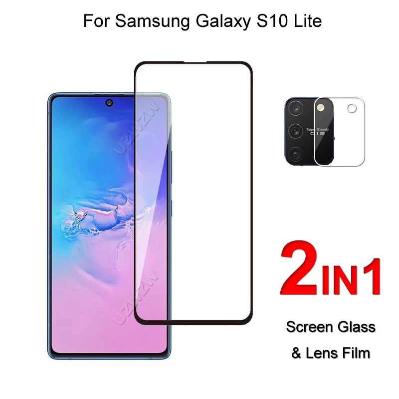 

Защитное стекло для Samsung Galaxy S10 Lite, взрывозащищенное, с полным покрытием