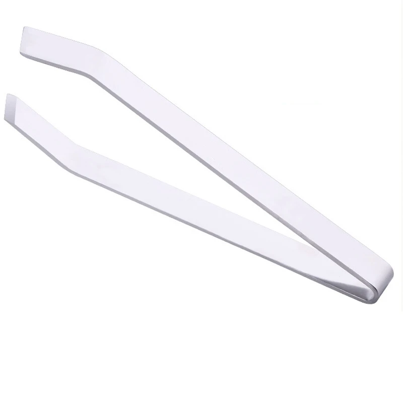 Новый Прочный Пинцет серебристого цвета из нержавеющей стали длиной 11 см 2