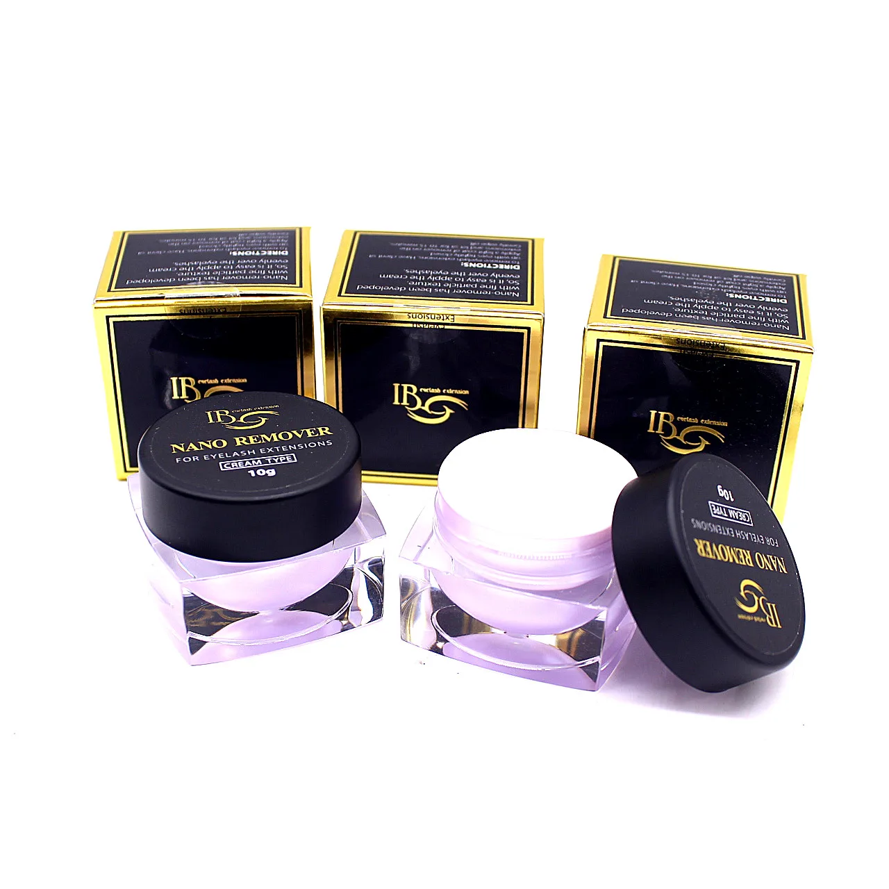 Корейское Оригинальное средство для удаления наноклея IB наращивания ресниц крем