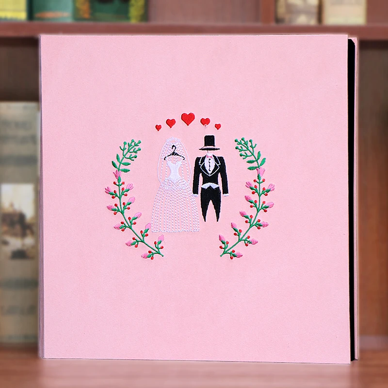 

18-Inch Large Capacity Self-Adhesive Photo Album 1000 Photos Luxury Handmade DIY Instax Album Creative Children's Memorial Book