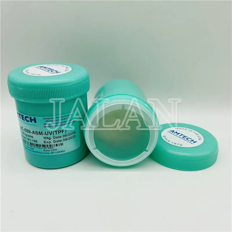 100g AMTECH флюс для пайки без свинца неочищенная сварочная паста 559 BGA|Наборы ремонта