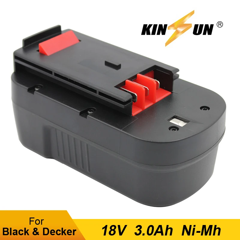 Сменный аккумулятор KINSUN 18 в 3 0 Ач Ni MH для беспроводной дрели Black & Decker A1718 A18 BD18PSK