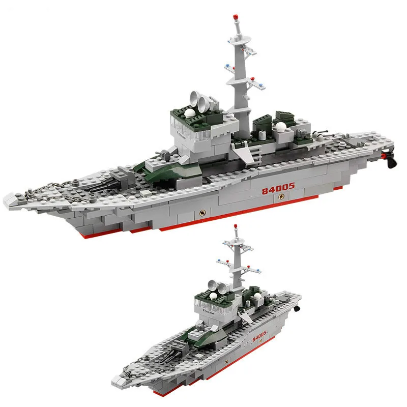 Модель корабля Shenfeng в стиле милитари для строительства фригатов детская