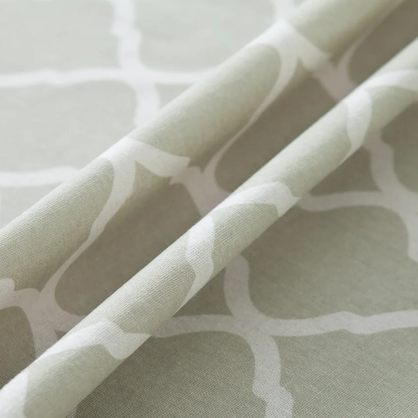 Льняная Скатерть прямоугольная Геометрическая искусственная Пылезащитная