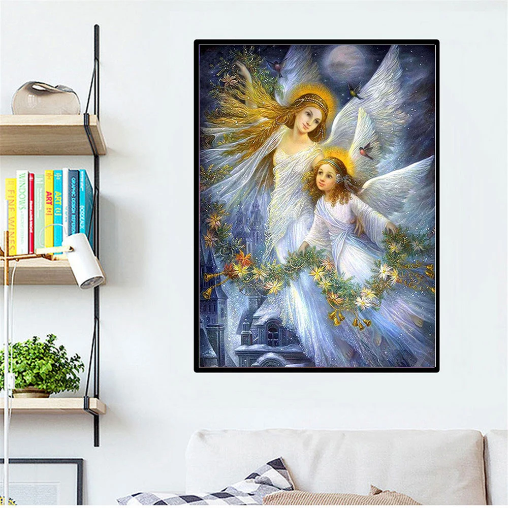 5D/3D характер Алмазная мозаика ремесла вышивка крестиком на рисунке ангел