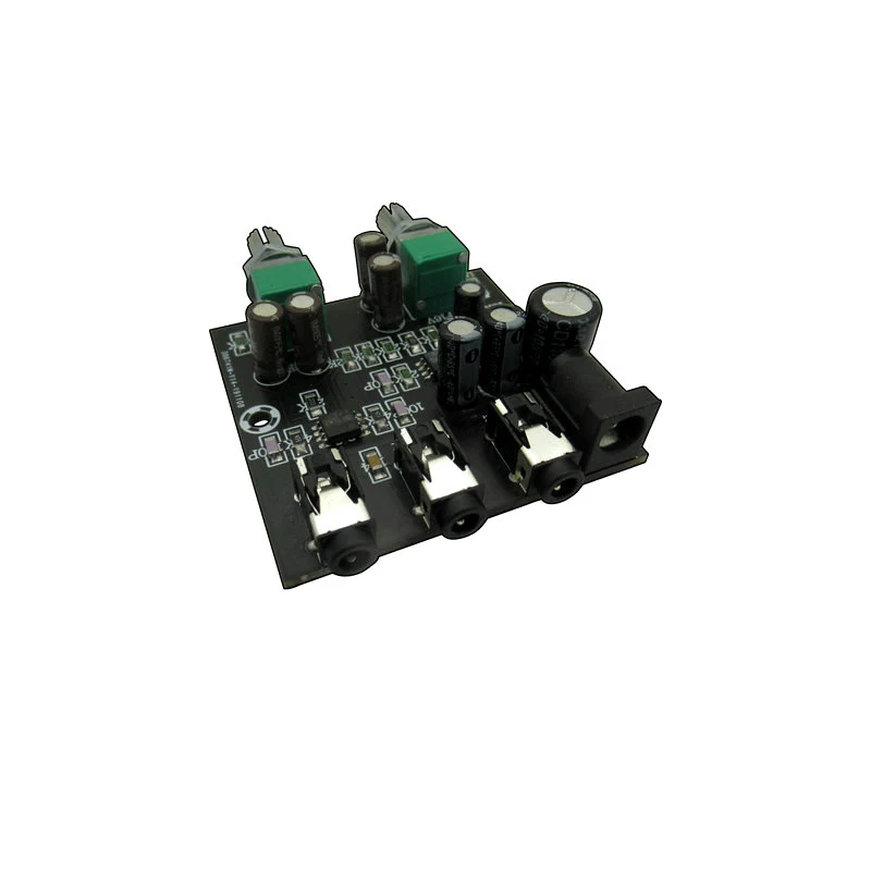 Lusya аудио коммутационная плата 2 входа 1 выход модуль выключателя сигнала гнезда