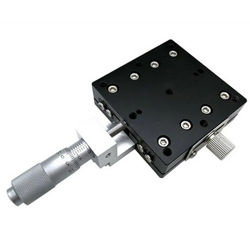 X-Axis LX60-C платформа для обрезки ручной линейный этап ползунок подшипник 60x60 мм |