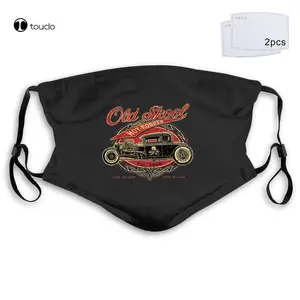 Маска для лица Old Skool Hot Rod Классическая многоразовая моющаяся с фильтром