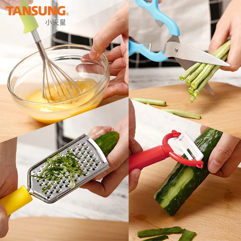 Кухонные принадлежности набор из 6 предметов зажим для тарелок яйцо мясорубка