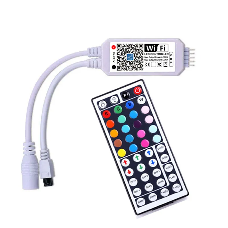 Экшн-камера с Wi-Fi одной RGB / RGBW /RGBWW светодиодные Управление ИК/RF пульт