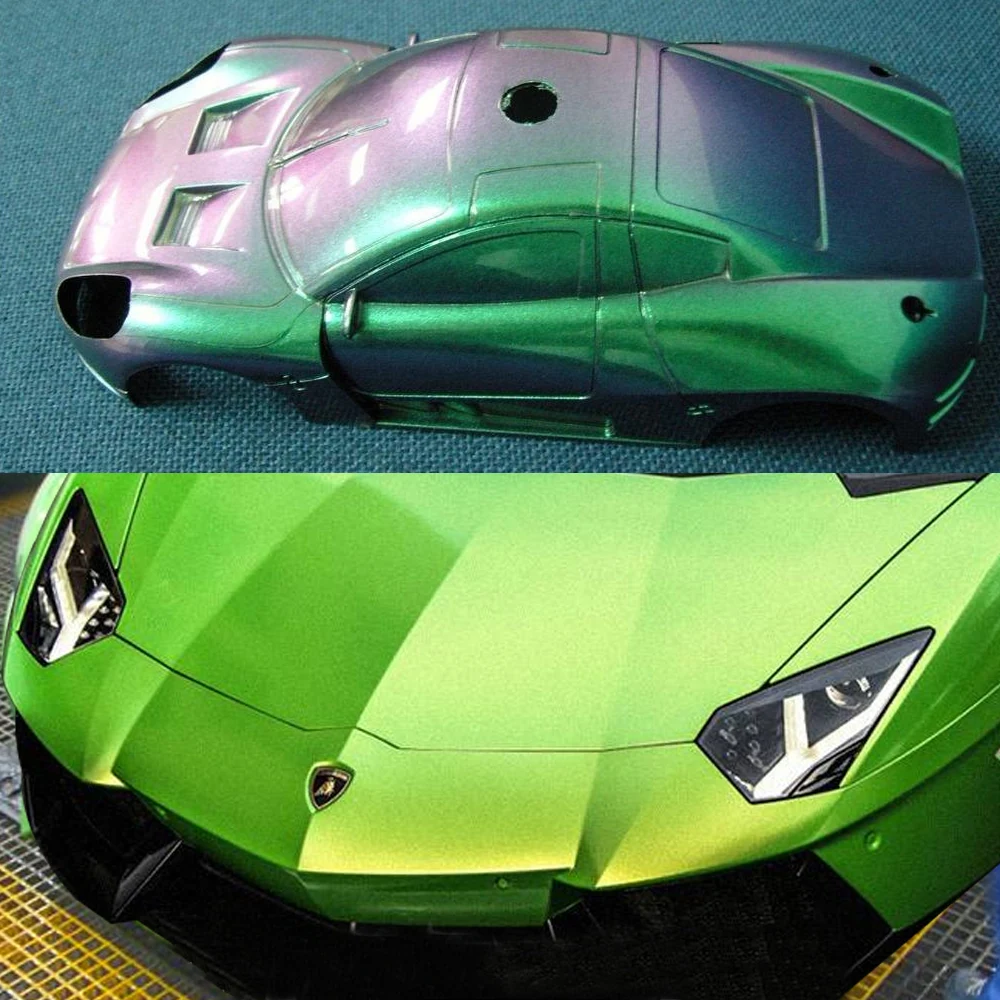 Пигмент Хамелеон YB80 акриловая краска порошковое покрытие изменение цвета для