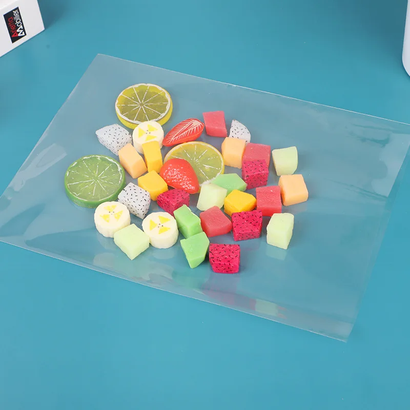 

100PCS Transparent Cellophane Bag Clear Opp Flat Open Top Plastic Bags For Candy Lollipop Cookie Packaging Wedding Party Gift