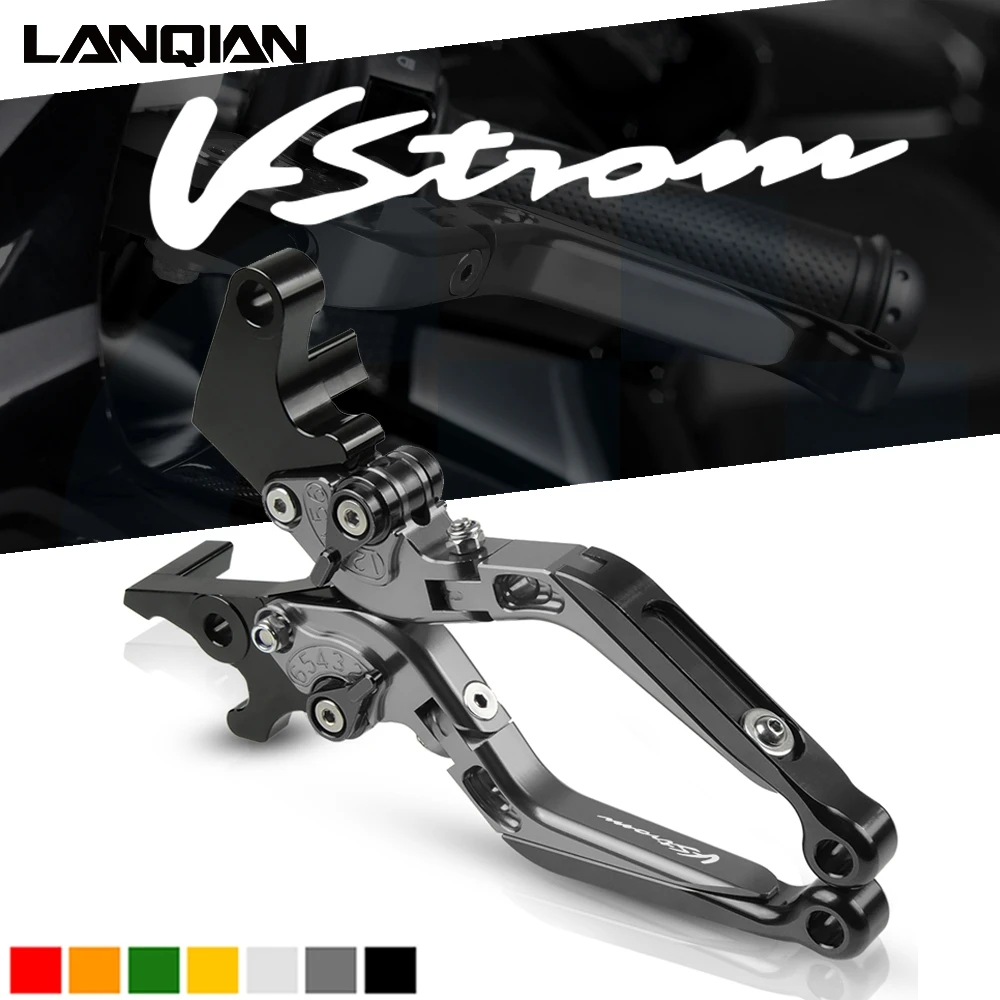 

For Suzuki V-STROM 1000 Motorcycle Aluminum Folding Brake Clutch Levers V-STROM 1000 2014-2019 V-STROM 1000 X GTA 2018 2019