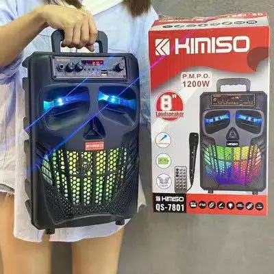 

Wireless Bluetooth Speaker with Wireless Micphone Karaoke Home Theater Family Party Speakers For Computers Music Column Center