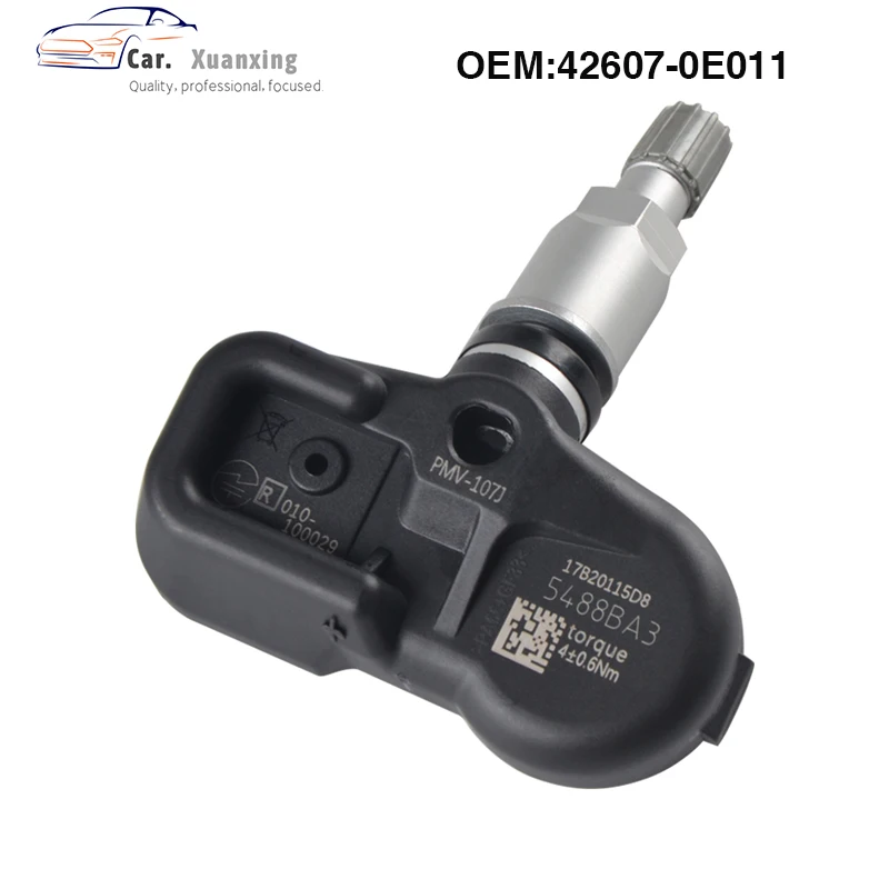 

OEM 426070E011 Tire Pressure Sensor Monitoring System TPMS 315MHZ PMV-107J For Toyota Lexus IS250 IS350 RX350 GS 42607-0E011